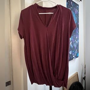 Plum Loft work shirt